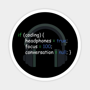 headphone coding Magnet